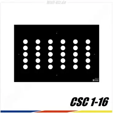 Hella Gutmann CSC-Tool Kalibriertafel Alfa Romeo CSC 1-16